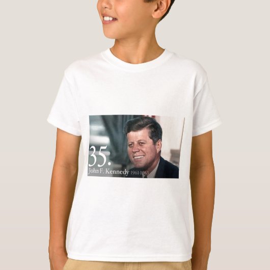 John F. Kennedy T-Shirt (Vorderseite)