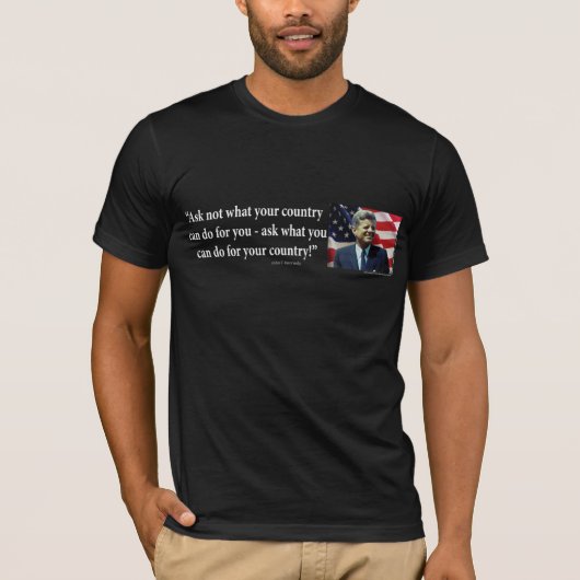 John F Kennedy T-Shirt (Vorderseite)