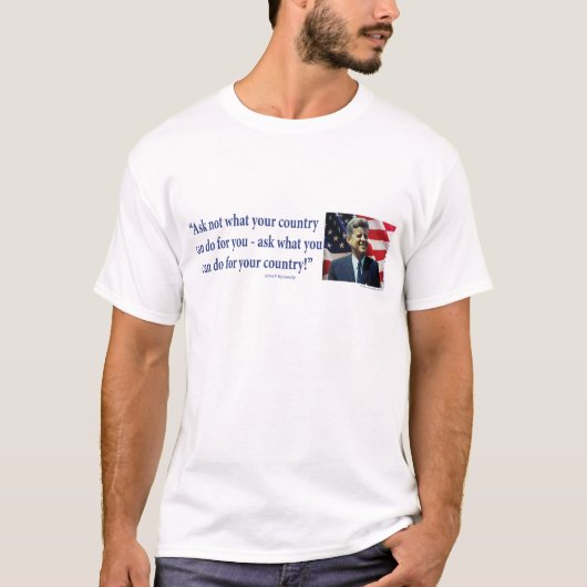 John F Kennedy T-Shirt (Vorderseite)