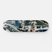 John F. Kennedy und Jackie in der Autokolonne Skateboard (Horizontal)
