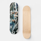 John F. Kennedy und Jackie in der Autokolonne Skateboard (Vorderseite)