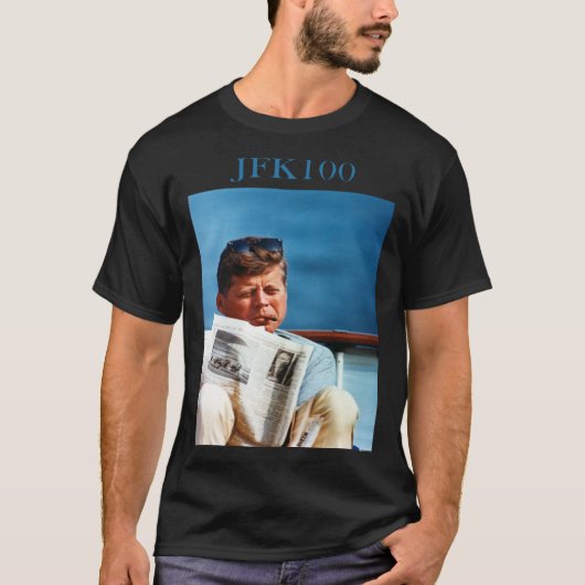 John F Kennedy Vintage JFK 100 T-Shirt (Vorderseite)