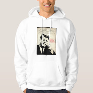 John F. Kennedy-Zitat Hoodie
