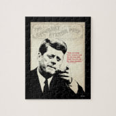 John F. Kennedy-Zitat Puzzle (Vertikal)