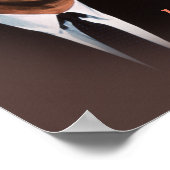 John F. Kennedy Zitat über friedliche Revolution Poster (Ecke)