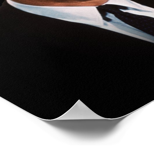 John F. Kennedy zitiert zur Freiheit Poster (Ecke)