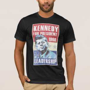 John F. Kennedyhistorisches Präsidentenplakat T-Shirt