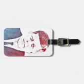 John- F. KennedyPop-Kunst-Porträt Gepäckanhänger (Vorderseite horizontal)