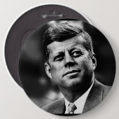 John- F. Kennedypräsident Button (Vorne & Hinten)