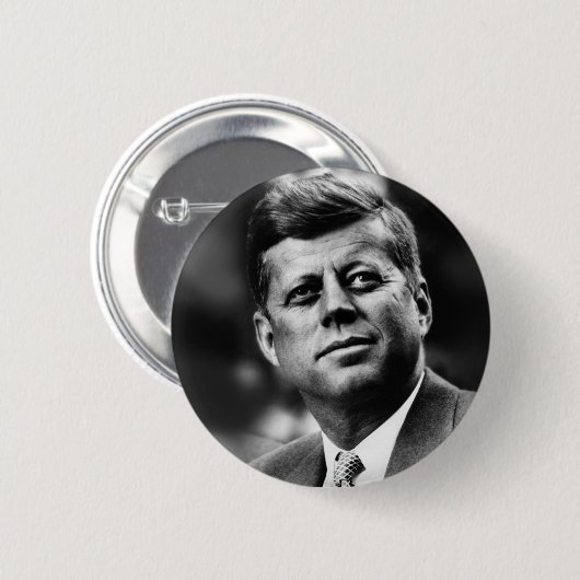 John- F. Kennedypräsident Button (Vorne & Hinten)
