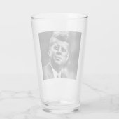 John- F. Kennedypräsident Glas (Rückseite)