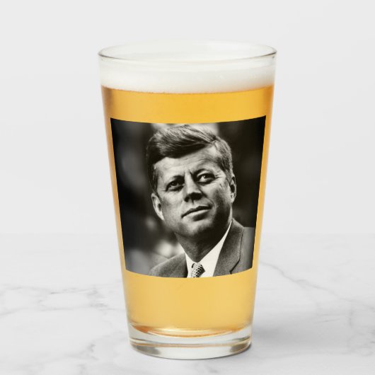 John- F. Kennedypräsident Glas (Vorne (Gefüllt))