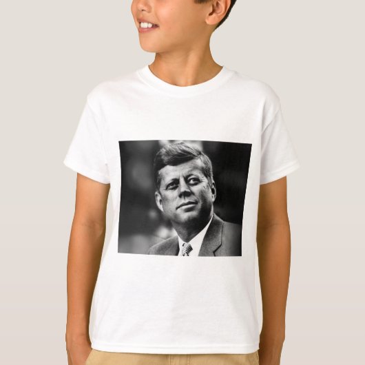 John- F. Kennedypräsident T-Shirt (Vorderseite)