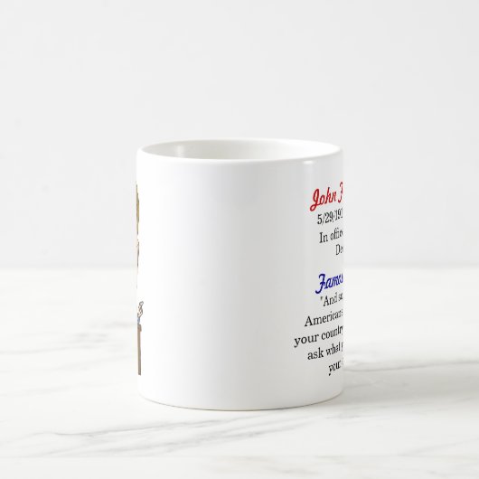John- F. Kennedyzitat-Tasse Kaffeetasse (Mittel)