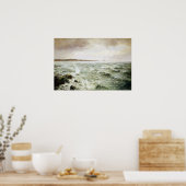 John Falconer Slater View of Whitley Bay Poster (Küche)