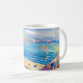 John-Farbstoff-Kunst-Tasse - Mutter Iveys Bucht, Kaffeetasse (VorderseiteRechts)