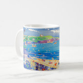 John-Farbstoff-Kunst-Tasse - Mutter Iveys Bucht, Kaffeetasse (Vorderseite Links)