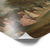 John Ferneley - Archery Meeting in Bradgate Park Fotodruck (Ecke)