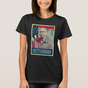 John Fetterman für Pennsylvania Senat 2022 Retro T-Shirt