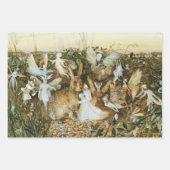 John Fitzgerald Fantasy Fine Art Fairy Geschenkpapier Set (Vorderseite 3)
