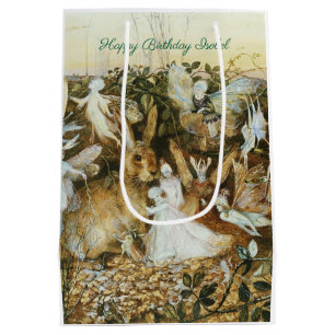 John Fitzgerald Fantasy Fine Art Fairy Mittlere Geschenktüte