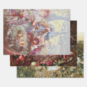 John Fitzgerald Fantasy Fine Art Fee Geschenkpapier Set