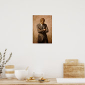 John Fitzgerald Kennedy by Aaron Shikler Poster (Küche)