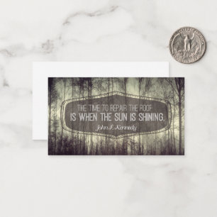 John Fitzgerald Kennedy Inspiration Zitat Reparatu Mitteilungskarte