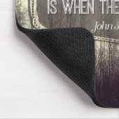 John Fitzgerald Kennedy Inspiration Zitat Reparatu Mousepad (Ecke)