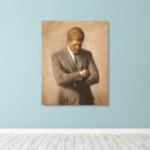John Fitzgerald Kennedy - Offizielles Portrait Leinwanddruck (Insitu (Holzboden))