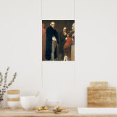 John Flaxman (1755-1826) modelliert seine Büste vo Poster (Küche)