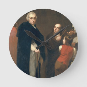 John Flaxman (1755-1826) seinen Fehlschlag des Runde Wanduhr