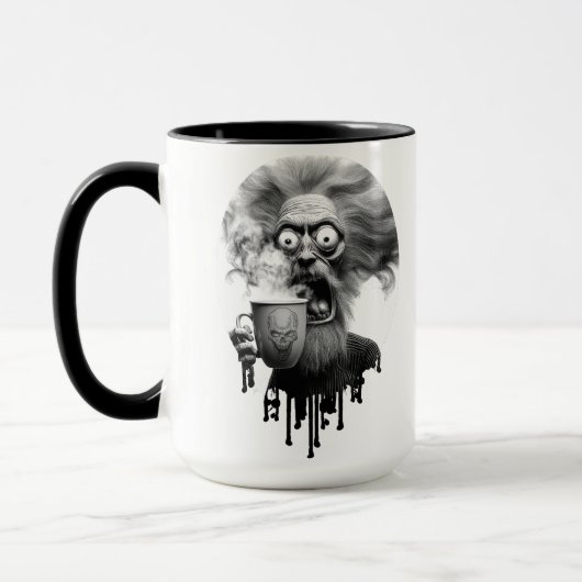John: Flüssige Hirn Morgen Tasse (Links)