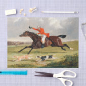 John Frederick Herring | Foxhunting: ermutigend Seidenpapier (Handwerk)