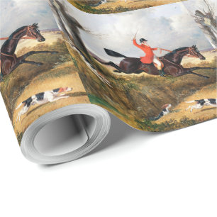 John Frederick Herring Snr Foxhunting: Clearing Geschenkpapier