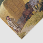 John Frederick Herring | The Harvest (1857) Seidenpapier (Detail)