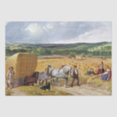 John Frederick Herring | The Harvest (1857) Seidenpapier (Vorderseite)