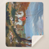 John Frederick Herring The Suffolk Hunt 1833 Sherpadecke (Vorderseite)