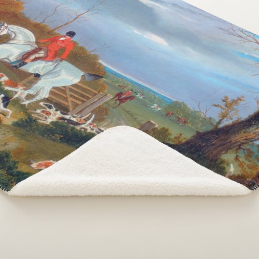 John Frederick Herring The Suffolk Hunt 1833 Sherpadecke (3/4)