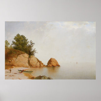 John Frederick Kensett Beach bei Beverly Poster