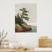 John Frederick Kensett Old Pine Landscape Print Poster (Küche)