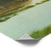 John Frederick Kensett - View of the Shrewsbury Poster (Ecke)