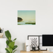 John Frederick Kensett - View of the Shrewsbury Poster (Heimbüro)