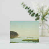 John Frederick Kensett - View of the Shrewsbury Postkarte (Stehend Vorderseite)