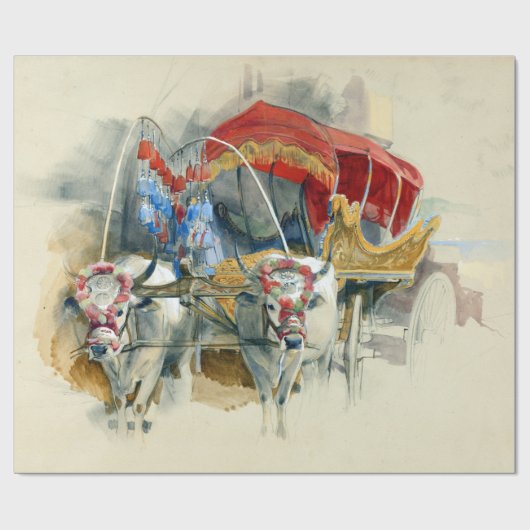 John Frederick Lewis A Turkish Araba Geschenkpapier (Flach)