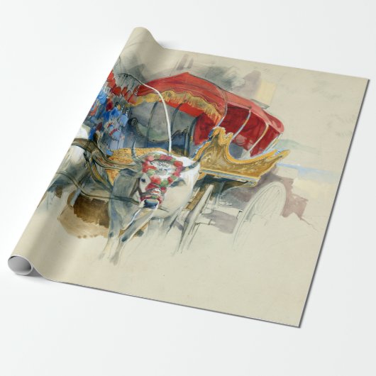 John Frederick Lewis A Turkish Araba Geschenkpapier (Ungerollt)