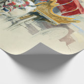 John Frederick Lewis A Turkish Araba Geschenkpapier (Ecke)