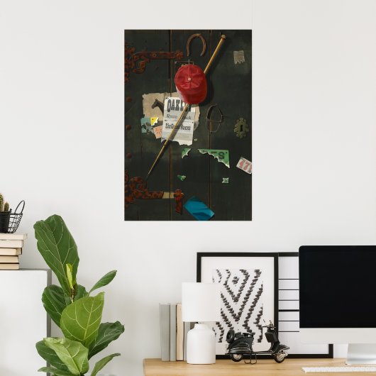 John Frederick Peto Fine Art Poster (Heimbüro)