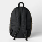 John Frew - Grizzly Bear Bedruckter Rucksack (Rückseite)