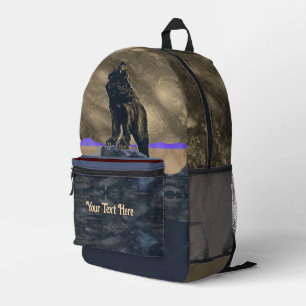 John Frew - Grizzly Bear Bedruckter Rucksack